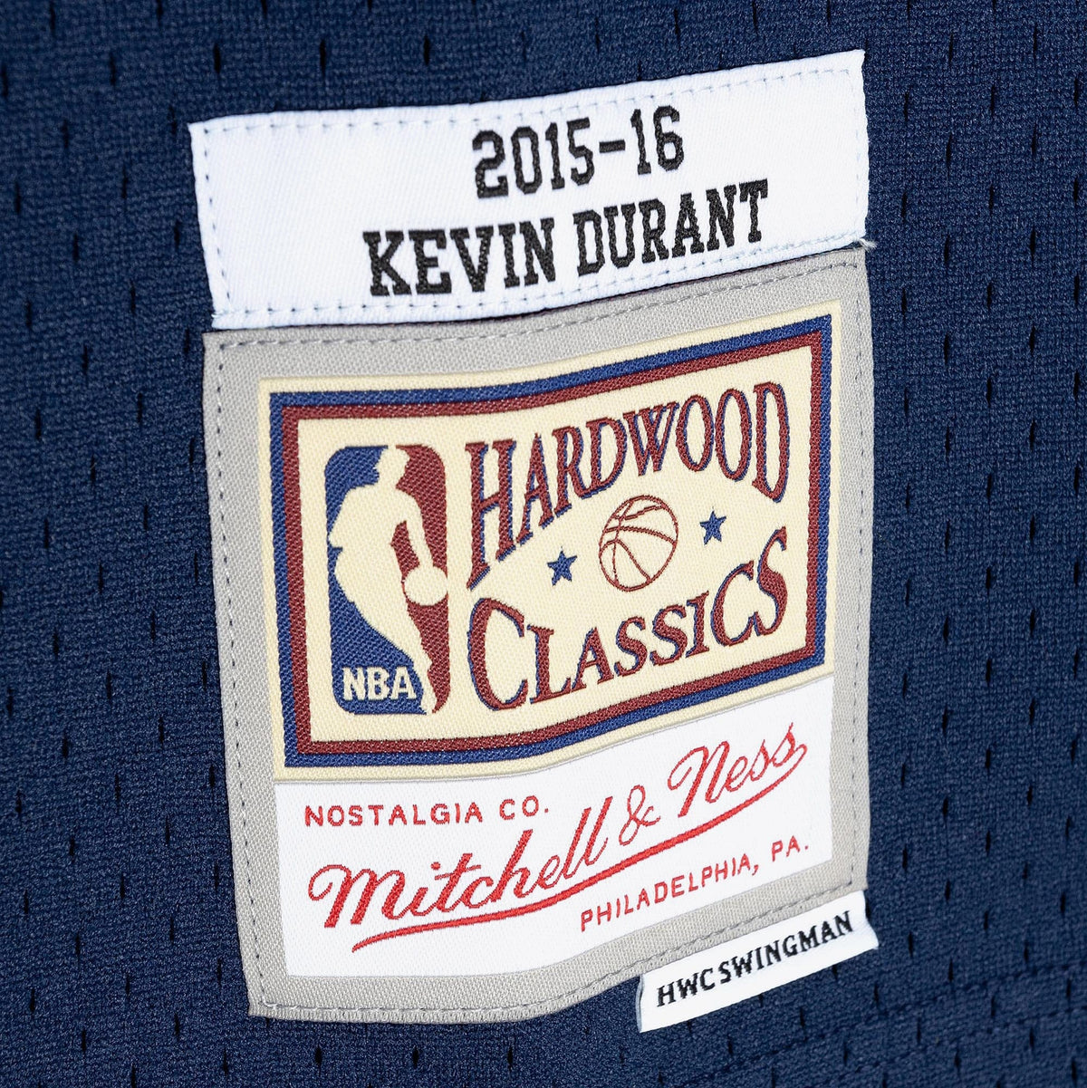 Oklahoma City Thunder Mitchell & Ness Alternate Jersey - Mens